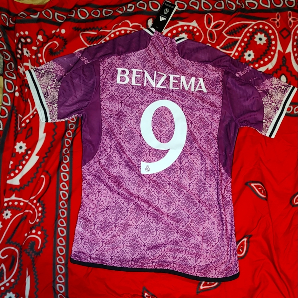 Karim Benzema Real Madrid Jersey XL 23/24 Adidas